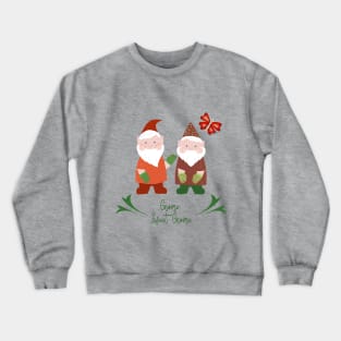 Gnomes and Butterfly Crewneck Sweatshirt